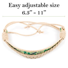 Pettsie Matching Friendship Bracelets, 2 Pack Set, Easy Adjustable, 100% Cotton