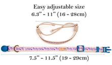 Stylish purple cat collar in unique design for the modern cat with friendship bracelet